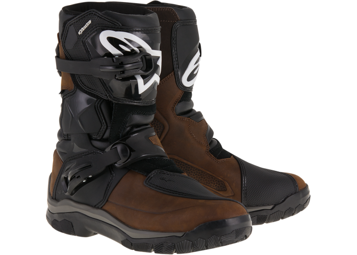 Cizme Alpinestars Belize Drystar Oiled culoare Negru/Maro marime 45,5